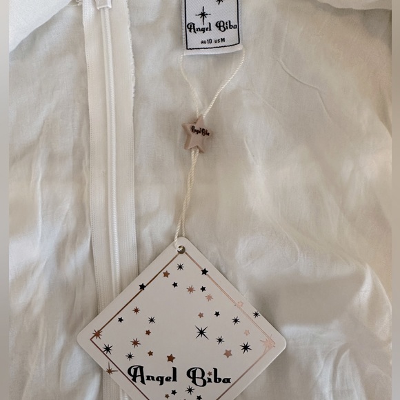 (SOLD ON DEPOP) NWT Australian Angel Biba White Sundress (size medium) - Picture 5 of 8